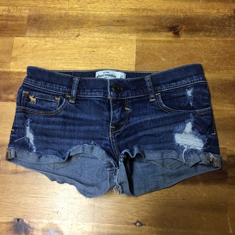 Abercrombie & Finch Girls Jean Shorts Size 14